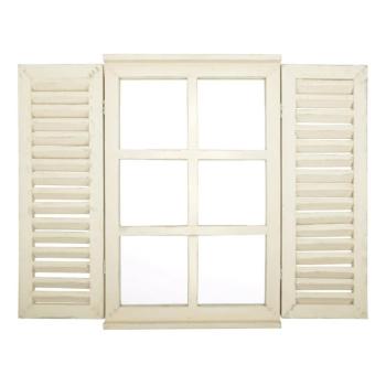 Tükör tömörfa kerettel 39x59 cm Window – Esschert Design kép