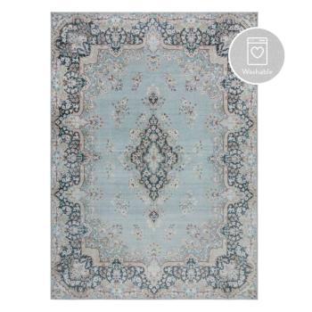 Türkiz mosható szőnyeg 120x170 cm FOLD Colby – Flair Rugs kép