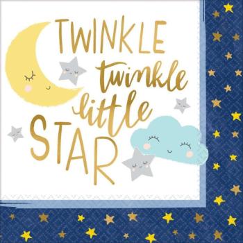 Twinkle, little star szalvéta 16 db-os 33*33 cm kép