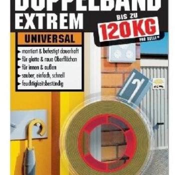 UHU Doppelband EXTREM 120 kg 1,5 m kép