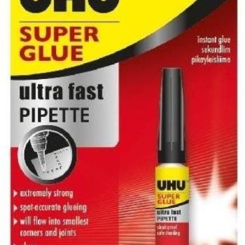 UHU Super Glue Pipette 3 g kép