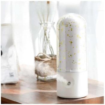 Ultrahangos USB aroma diffúzor csillag mintával - 3in1 aromateráp... kép