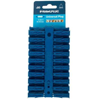 Univerzális tipli une blue 8x32mm (80db) kép