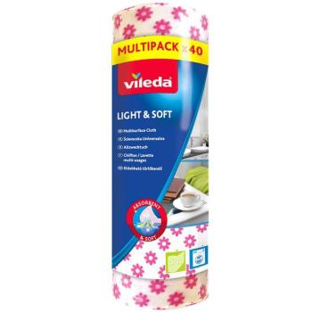 Univerzális törlőkendő vileda light & soft roll 40 db. 159516 kép