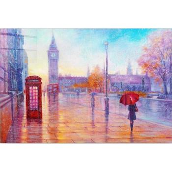 Üveg kép 100x70 cm London – Wallity kép