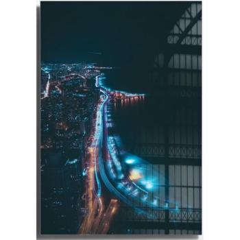 Üveg kép 50x70 cm Night Way – Wallity kép