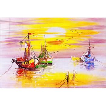 Üveg kép 70x50 cm Sunset – Wallity kép