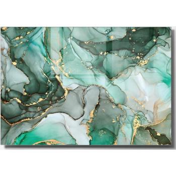 Üveg kép 70x50 cm Turquoise – Wallity kép