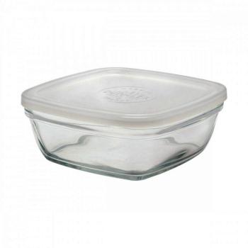 Uzsonnás doboz Duralex FreshBox 17 x 17 x 7 cm 1,15 L kép