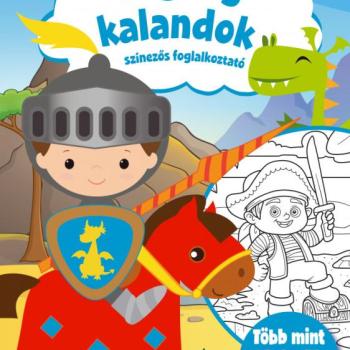 Vagány kalandok - Színezős foglalkoztató kép