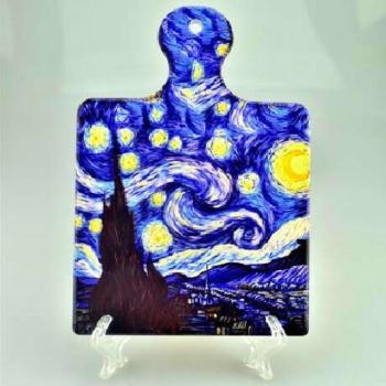 VÁGÓDESZKA 3D FALI KER.13X19CM STARRY NIGHT kép