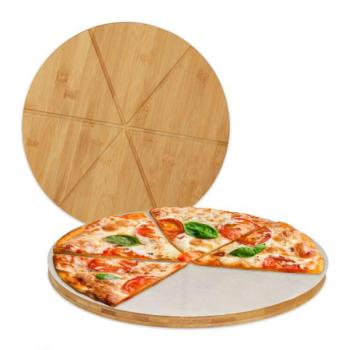 Vágódeszka kerek pizza 32 x 1,5cm kép