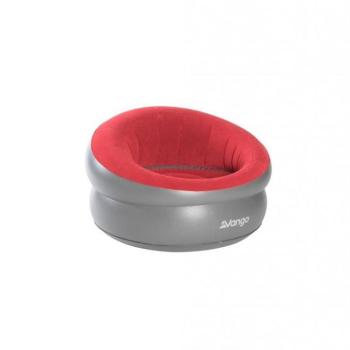 Vango Inflatable Donut Flocked Chair DLX Carmine Red kép