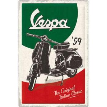 Vespa - The Original Italian Classic - Fémtábla kép