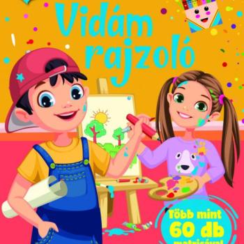 Vidám rajzoló - Íráselőkészítő foglalkoztató gyerekeknek kép