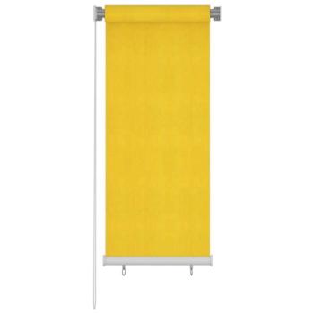 vidaXL sárga kültéri HDPE roló 60 x 140 cm kép