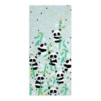 Világoszöld gyerek törölköző 150x70 cm Panda – Moshi Moshi kép