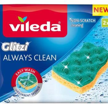 VILEDA Glitzi Always Clean Viszkózszivacs 2 db kép