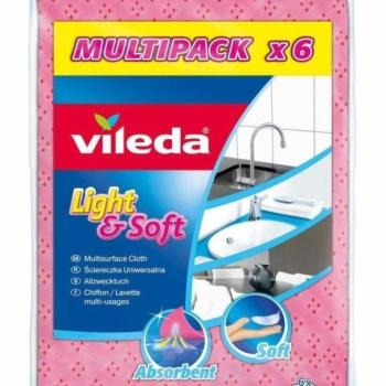 VILEDA Light & Soft rózsaszín 6 darab kép