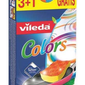 Vileda Pure Active Colors Mosogatószivacs - 3+1 db kép