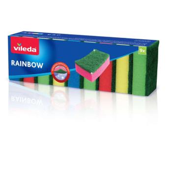 Vileda rainbow Mosogatószivacs 9db kép