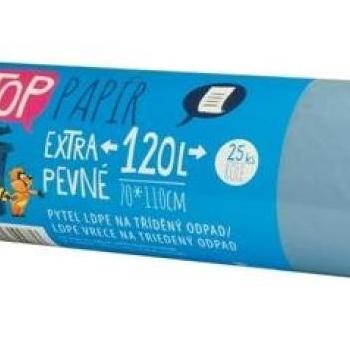 VIPOR LDPE Top papírhoz 120 l, 25 db, kék kép