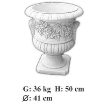 Virágcserép szőlővel H-50, G-36 ART-397 kép