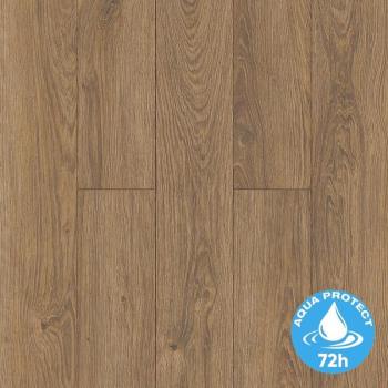 Vízálló laminált padló Tölgy Brownie 8 mm AC5 Dolce Aqua Zero 72h 40084 kép