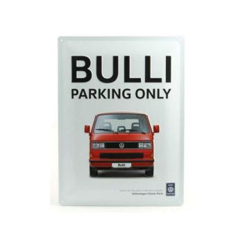 Volkswagen Bulli dombornyomott fémplakát 30 x 40 cm &quot;Parking&quot; kép