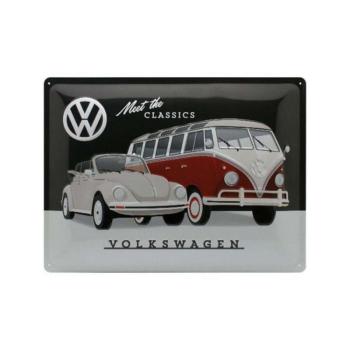 Volkswagen dombornyomott fémplakát 30 x 40 cm &quot;Classics&quot; kép