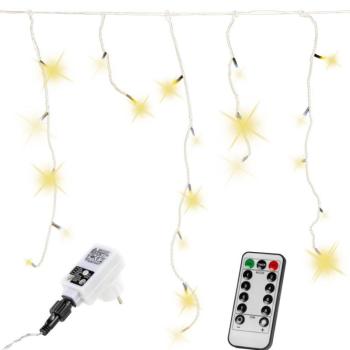 VOLTRONIC® Fényeső 5 m 200 LED meleg fehér + vezérlő kép