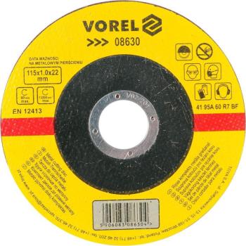 Vorel fémtárcsa 115 x 22 x 1,0 mm kép