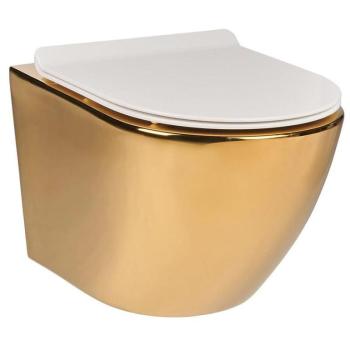 WC csésze Alice II Slim gold/white kép