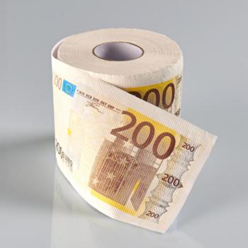 WC-papír nyomtatással 200Euro kép
