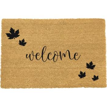 Welcome Autumn természetes kókuszrost lábtörlő, 40 x 60 cm - Artsy Doormats kép