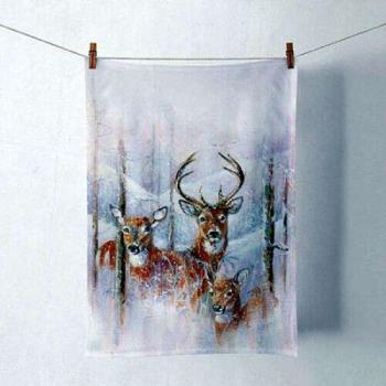 Wilderness Stag konyharuha 50x70cm, 100% pamut kép