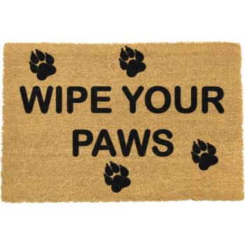 Wipe Your Paws természetes kókuszrost lábtörlő, 40 x 60 cm - Artsy Doormats kép