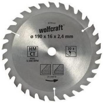 WOLFCRAFT - Kotouč pilový HM 18zub 130mm kép