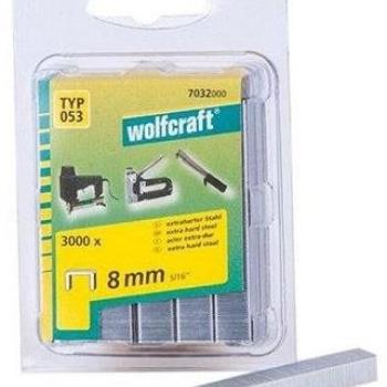 WOLFCRAFT - Spona široká čalounická 11,2mm výška 8mm, 3000 ks kép