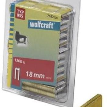 WOLFCRAFT - Spona úzká čalounická 5,95mm výška 18 mm, 1200ks kép