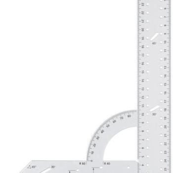 WOLFCRAFT Univerzális derékszög 300x200 mm kép