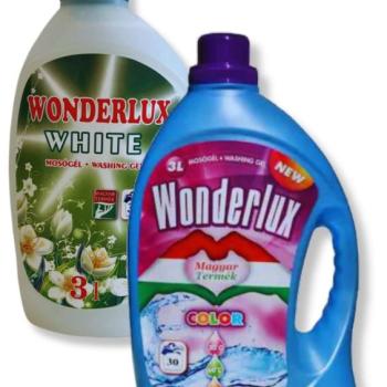 WONDERLUX Color + White mosógél 3+3 liter kép