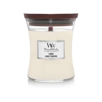 WoodWick 31881 Linen Közepes Üveg kép