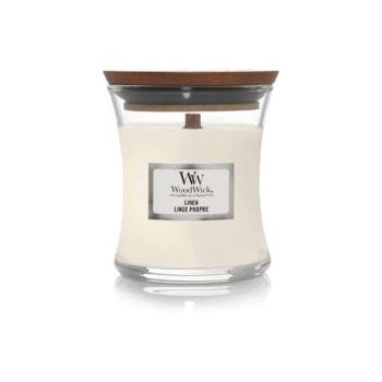 Woodwick Linen Illatgyertya 85g kép