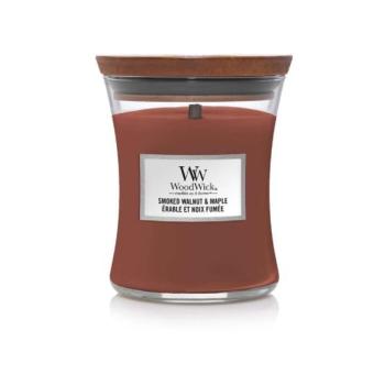 Woodwick Smoked Walnut &amp; Maple Illatgyertya 275g kép