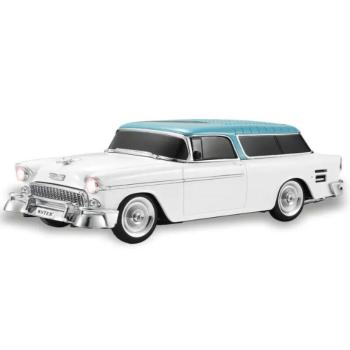 WSTER 1955-ös Chevrolet Nomad formájú Bluetooth hangszóró, USB port, TF kártyahely, fehér kép