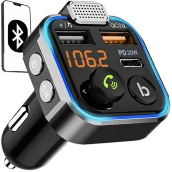 Xtrobb Bluetooth FM adóvevő autós töltővel 12 v / 24 v kép