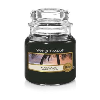 Yankee Candle Black Coconut Classic Illatgyertya 104g kép