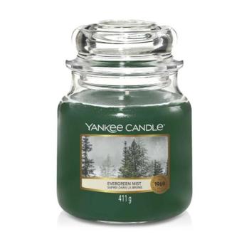 Yankee Candle Evergreen Mist Classic Illatgyertya 411g kép