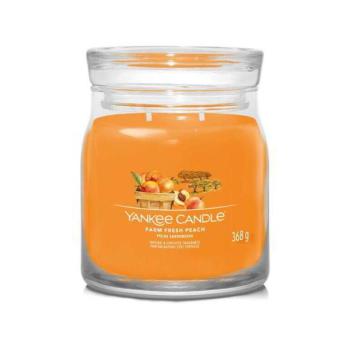 Yankee Candle Fresh Farm Peach Illatgyertya 368g kép